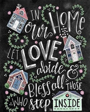 Charger l'image dans la galerie, Broderie Diamant | Broderie Diamant - Affiche Love | Broderie Romantique romantique | FiguredArt