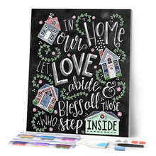 Charger l'image dans la galerie, Broderie Diamant | Broderie Diamant - Affiche Love | Broderie Romantique romantique | FiguredArt