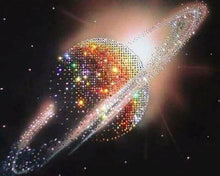Charger l'image dans la galerie, Broderie Diamant | Broderie Diamant - Saturne | Broderie Paysages paysages | FiguredArt
