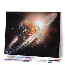 Charger l'image dans la galerie, Broderie Diamant - Saturne