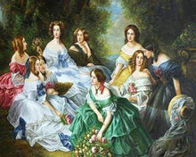 Charger l'image dans la galerie, Broderie Diamant | Broderie Diamant - Déjeuner sur lHerbe | Broderie Romantique romantique | FiguredArt