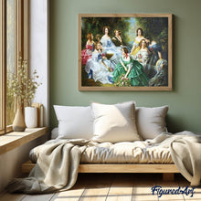 Charger l'image dans la galerie, Broderie Diamant | Broderie Diamant - Déjeuner sur lHerbe | Broderie Romantique romantique | FiguredArt