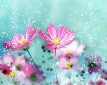 Charger l'image dans la galerie, Broderie Diamant | Broderie Diamant - Fleurs et Flocons | Broderie Fleurs fleurs | FiguredArt