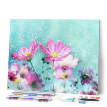 Charger l'image dans la galerie, Broderie Diamant | Broderie Diamant - Fleurs et Flocons | Broderie Fleurs fleurs | FiguredArt