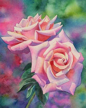 Charger l'image dans la galerie, Broderie Diamant | Broderie Diamant - Roses épanouies | Broderie Fleurs fleurs | FiguredArt