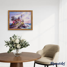 Charger l'image dans la galerie, Broderie Diamant | Broderie Diamant - Phare sur la Presquîle | Broderie Paysages paysages | FiguredArt