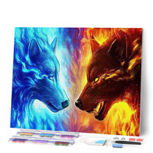 Charger l'image dans la galerie, Broderie Diamant | Broderie Diamant - Prêt au Combat | animaux Broderie Animaux | FiguredArt