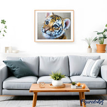 Charger l'image dans la galerie, Broderie Diamant | Broderie Diamant - Bébé Tigre | animaux Broderie Animaux tigres | FiguredArt