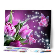 Charger l'image dans la galerie, Broderie Diamant | Broderie Diamant - Papillons étincelants | animaux Broderie Animaux Broderie Fleurs fleurs papillons | FiguredArt