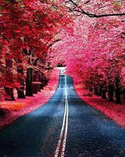 Charger l'image dans la galerie, Broderie Diamant | Broderie Diamant - Route en Automne | Broderie Paysages paysages | FiguredArt