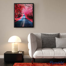 Charger l'image dans la galerie, Broderie Diamant | Broderie Diamant - Route en Automne | Broderie Paysages paysages | FiguredArt