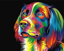 Charger l'image dans la galerie, Broderie Diamant | Broderie Diamant - Chien Pop Art | animaux Broderie Animaux chiens Pop Art | FiguredArt