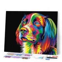 Charger l'image dans la galerie, Broderie Diamant | Broderie Diamant - Chien Pop Art | animaux Broderie Animaux chiens Pop Art | FiguredArt