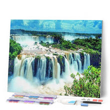 Charger l'image dans la galerie, Broderie Diamant | Broderie Diamant - Chutes au Canada | Broderie Paysages paysages | FiguredArt