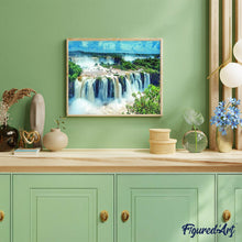 Charger l'image dans la galerie, Broderie Diamant | Broderie Diamant - Chutes au Canada | Broderie Paysages paysages | FiguredArt