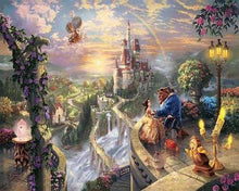 Charger l'image dans la galerie, Broderie Diamant | Broderie Diamant - Le château enchanté | Broderie Paysages chateaux paysages | FiguredArt