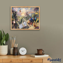 Charger l'image dans la galerie, Broderie Diamant | Broderie Diamant - Le château enchanté | Broderie Paysages chateaux paysages | FiguredArt