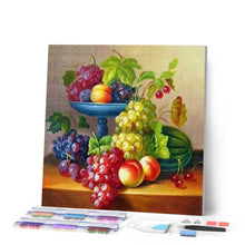 Charger l'image dans la galerie, Broderie Diamant | Broderie Diamant - Coupe de Fruits | Broderie Cuisine cuisine | FiguredArt