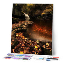 Charger l'image dans la galerie, Broderie Diamant | Broderie Diamant - La Rivière scintillante | Broderie Paysages paysages | FiguredArt