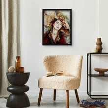 Charger l'image dans la galerie, Broderie Diamant | Broderie Diamant - Femme au Chapeau | Broderie Romantique romantique | FiguredArt