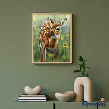 Charger l'image dans la galerie, Broderie Diamant | Broderie Diamant - Petit Faon | animaux Broderie Animaux | FiguredArt