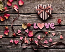 Charger l'image dans la galerie, Broderie Diamant | Broderie Diamant - Love | Broderie Romantique romantique | FiguredArt