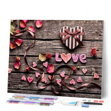 Charger l'image dans la galerie, Broderie Diamant | Broderie Diamant - Love | Broderie Romantique romantique | FiguredArt