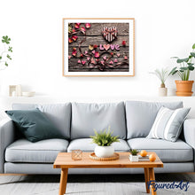 Charger l'image dans la galerie, Broderie Diamant | Broderie Diamant - Love | Broderie Romantique romantique | FiguredArt