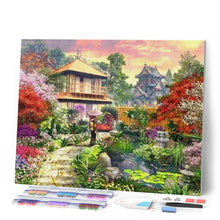 Charger l'image dans la galerie, Broderie Diamant | Broderie Diamant - Promenade en Chine | Broderie Paysages paysages | FiguredArt