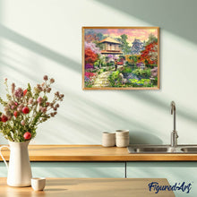 Charger l'image dans la galerie, Broderie Diamant | Broderie Diamant - Promenade en Chine | Broderie Paysages paysages | FiguredArt