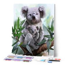 Charger l'image dans la galerie, Broderie Diamant | Broderie Diamant - Koala et son Petit | animaux Broderie Animaux | FiguredArt