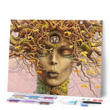 Charger l'image dans la galerie, Broderie Diamant | Broderie Diamant - Visage Racines | Broderie Romantique romantique | FiguredArt