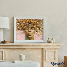 Charger l'image dans la galerie, Broderie Diamant | Broderie Diamant - Visage Racines | Broderie Romantique romantique | FiguredArt