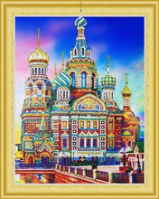 Charger l'image dans la galerie, Broderie Diamant - Eglise russe