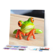 Charger l'image dans la galerie, Broderie Diamant | Broderie Diamant - Rainette | animaux Broderie Animaux | FiguredArt