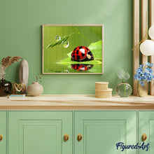 Charger l'image dans la galerie, Broderie Diamant | Broderie Diamant - Coccinelle | animaux Broderie Animaux | FiguredArt