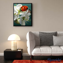 Charger l'image dans la galerie, Broderie Diamant | Broderie Diamant - Coccinelle et Fleurs | animaux Broderie Animaux fleurs | FiguredArt
