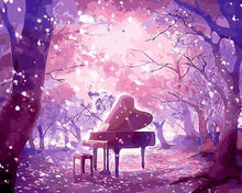 Charger l'image dans la galerie, Broderie Diamant - Diamond Painting Piano féérique