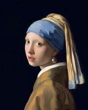 Charger l'image dans la galerie, Diamond Painting - Broderie Diamant - La Jeune Fille à la perle - Vermeer
