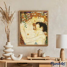 Charger l'image dans la galerie, Broderie Diamant - Mère et enfant - Klimt