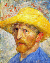 Charger l'image dans la galerie, Diamond Painting - Broderie Diamant - Autoportrait au chapeau de paille - Van Gogh