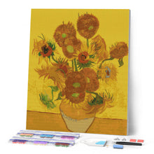 Charger l'image dans la galerie, Broderie Diamant - Les Tournesols - Van Gogh