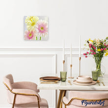 Charger l'image dans la galerie, Broderie Diamant | Broderie Diamant - Marguerites aux Couleurs Pastel | Broderie Fleurs fleurs | FiguredArt