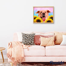 Charger l'image dans la galerie, Broderie Diamant - Diamond Painting Chien Polygon Art