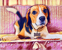 Charger l'image dans la galerie, Broderie Diamant - Diamond Painting Beagle Mignon