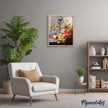 Charger l'image dans la galerie, Broderie Diamant - Diamond Painting Fleurs et Fruits - Herman Henstenburgh 40x50cm toile tendue sur châssis