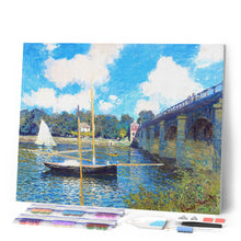 Charger l'image dans la galerie, Broderie Diamant - Diamond Painting Le Pont d'Argenteuil - Monet