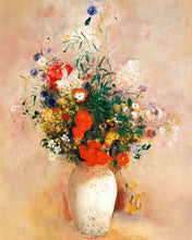 Charger l'image dans la galerie, Broderie Diamant - Diamond Painting Vase de Fleurs - Odilon Redon 40x50cm toile tendue sur châssis