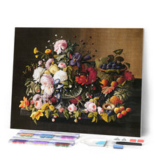 Charger l'image dans la galerie, Broderie Diamant - Diamond Painting Fleurs et Fruits - Severin Roesen