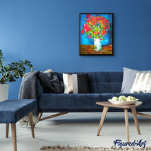 Charger l'image dans la galerie, Broderie Diamant - Diamond Painting Vase avec Coquelicots - Van Gogh